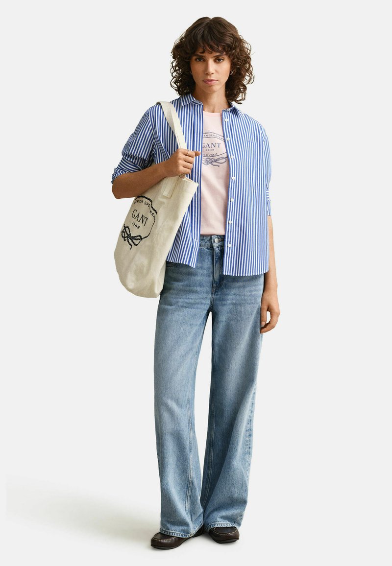 GANT GRAPHIC - Triko s potiskem - apricot pink