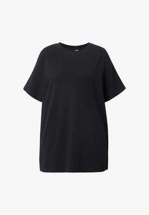 Studio Untold, STUDIO UNTOLD LONGLINE SHIRT 794475 - T-Shirt basic - black