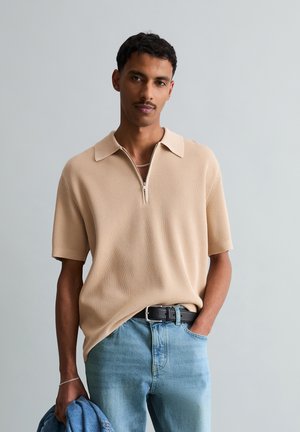 SHORTSLEEVE - Poloshirt - frosty sand