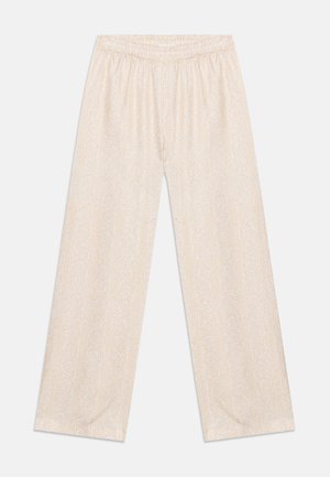 Versace, INFORMAL GRECA MOSAIC UNISEX - Püksid - white/champagne