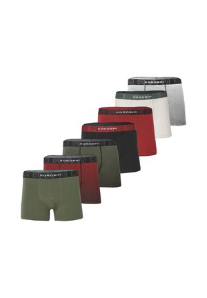 7 PACK  - Calzoncillos bóxer cortos - black