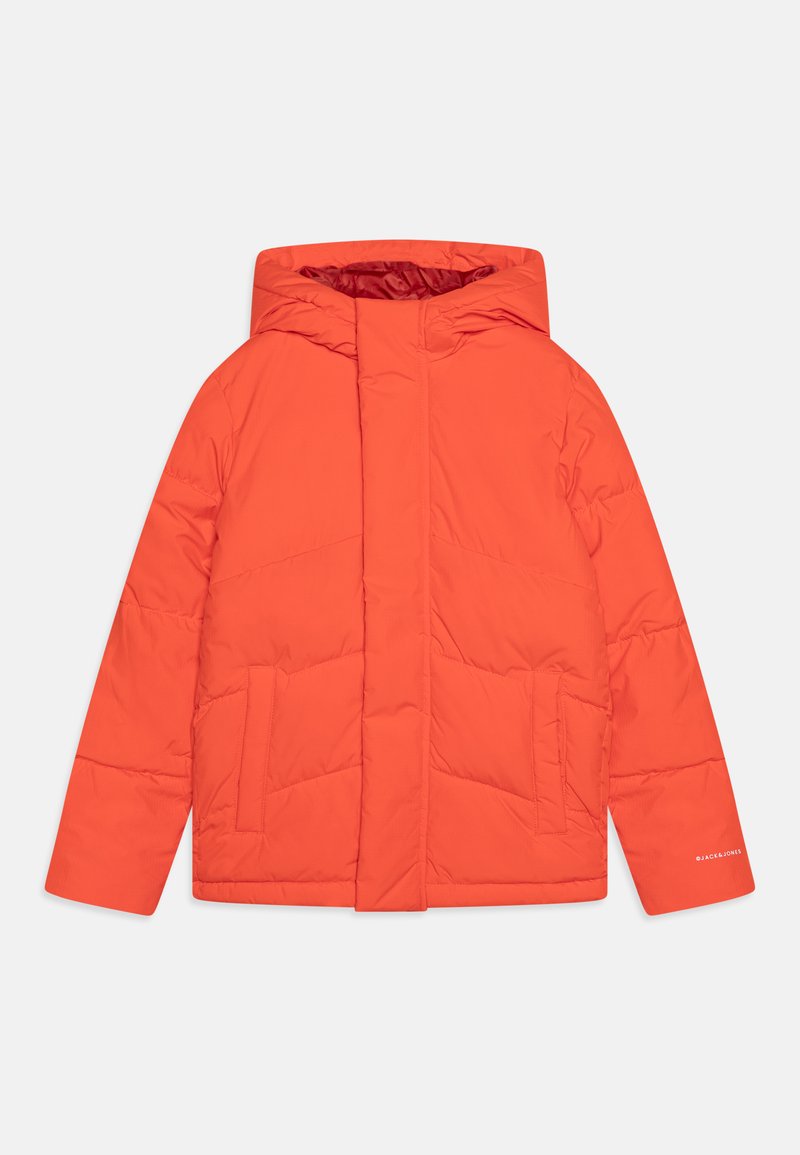 Jack & Jones Junior JJWORLD PUFFER - Vinterjakke - dragon fire
