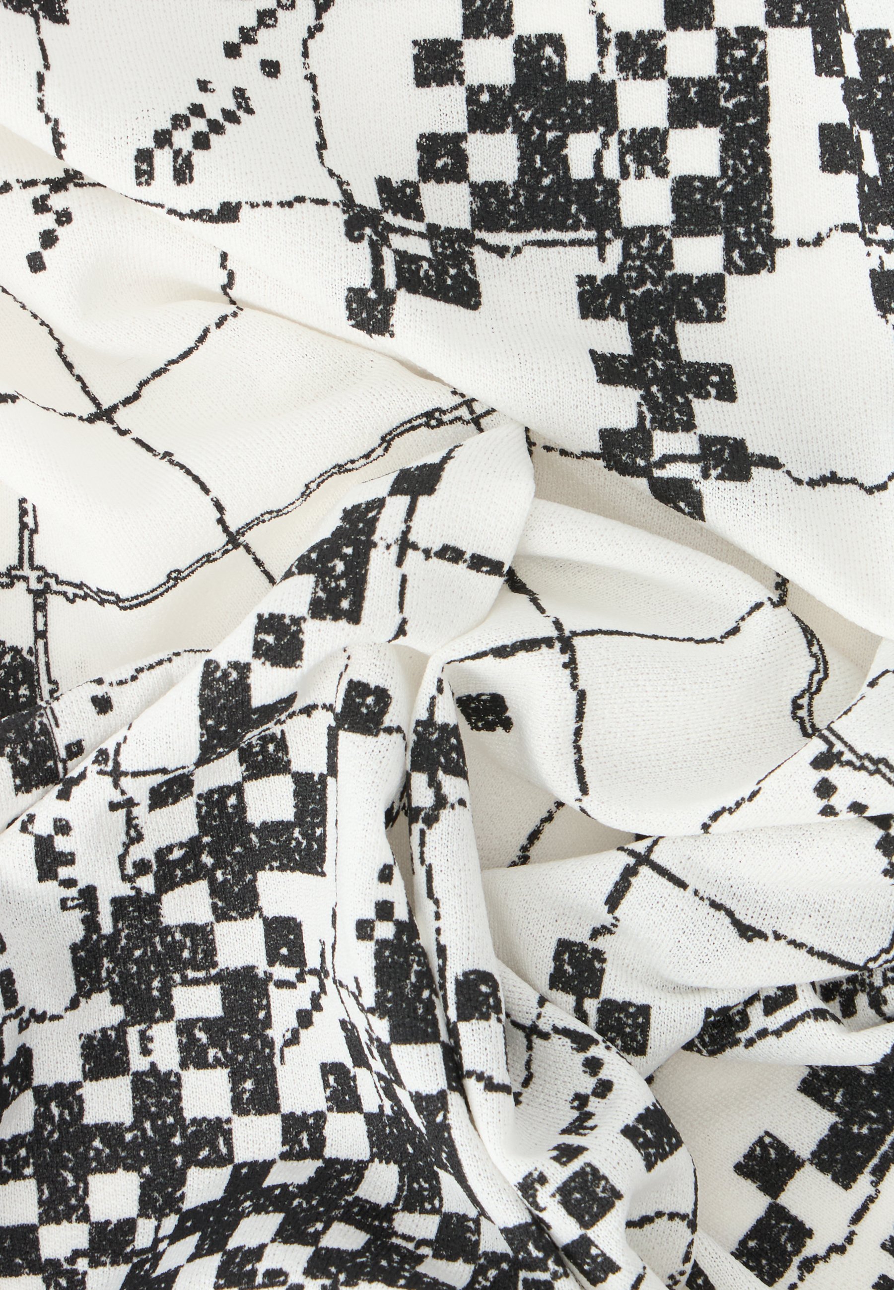 Salomon BANDANA UNISEX - Foulard - whisper white/deep black/white
