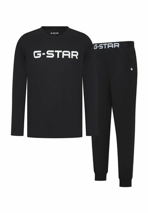 SRUNDHALS, LOGO SET - Pyjamas - schwarz