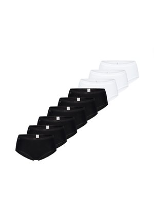 9 PACK - Slip - schwarz/weiß