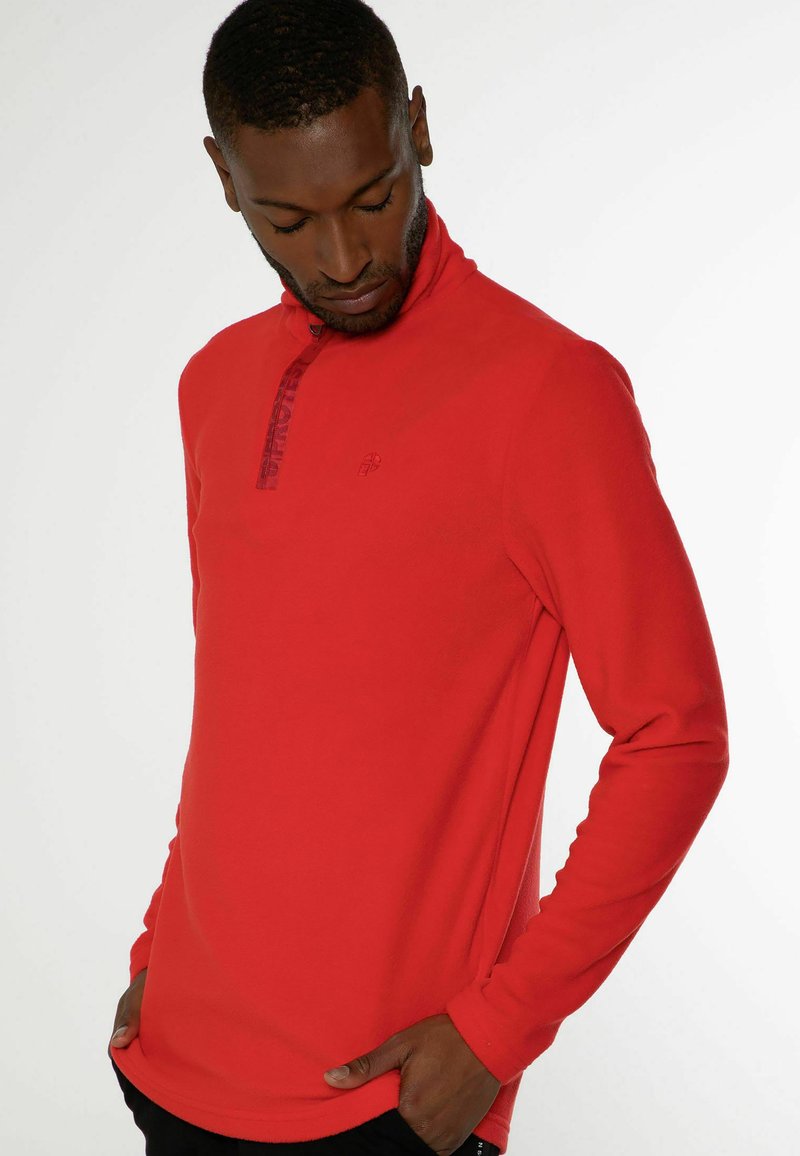 Protest PERFECTO - Felpa in pile - mars red
