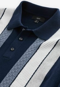 Next STRIPED - REGULAR FIT - Polokošeľa - navy