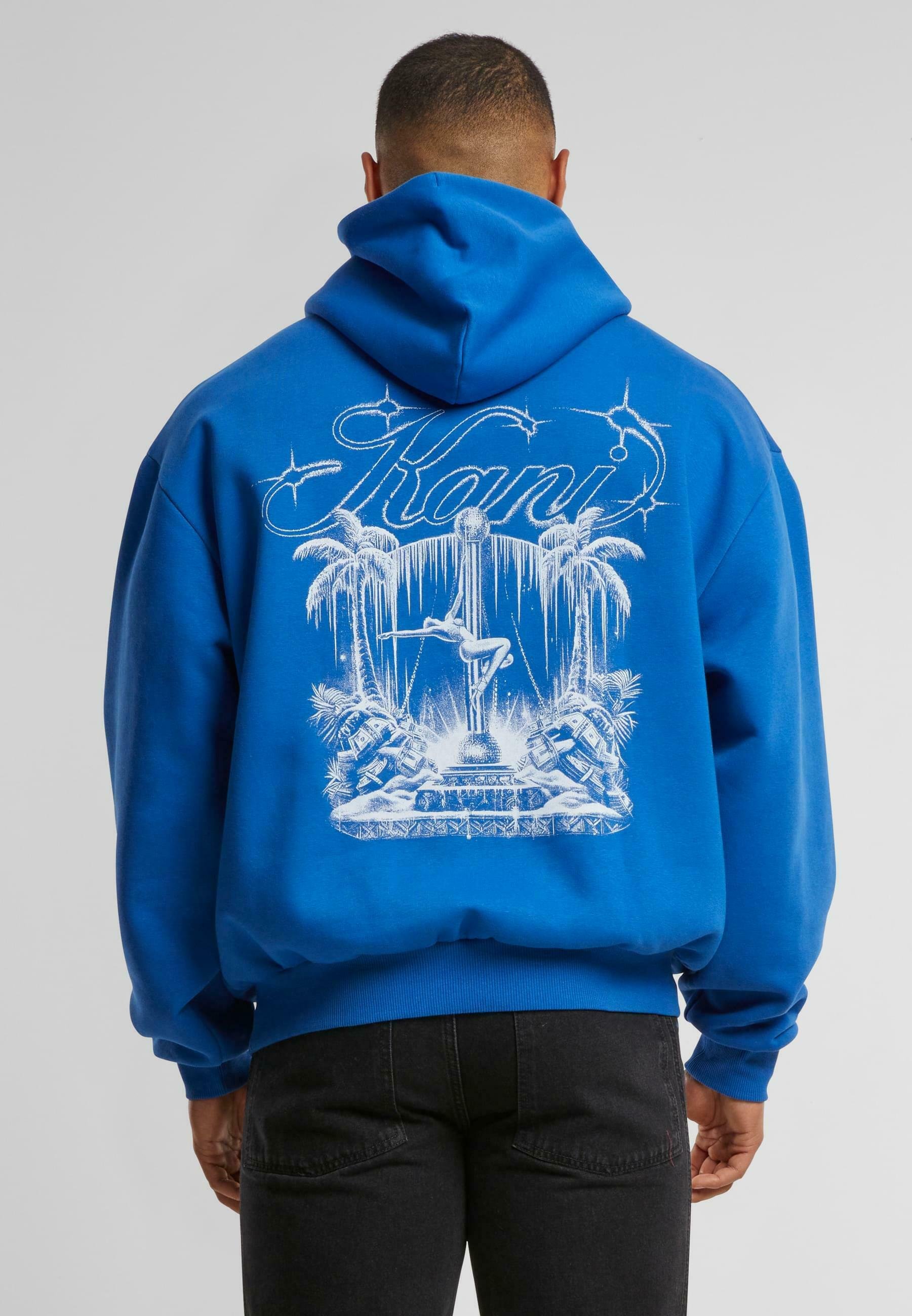 Karl Kani フーディー Icy Dancer Karl Kani ICY DANCER - Kapuzenpullover - blue/blau - Zalando