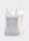 2 PACK - Topp - grey melange