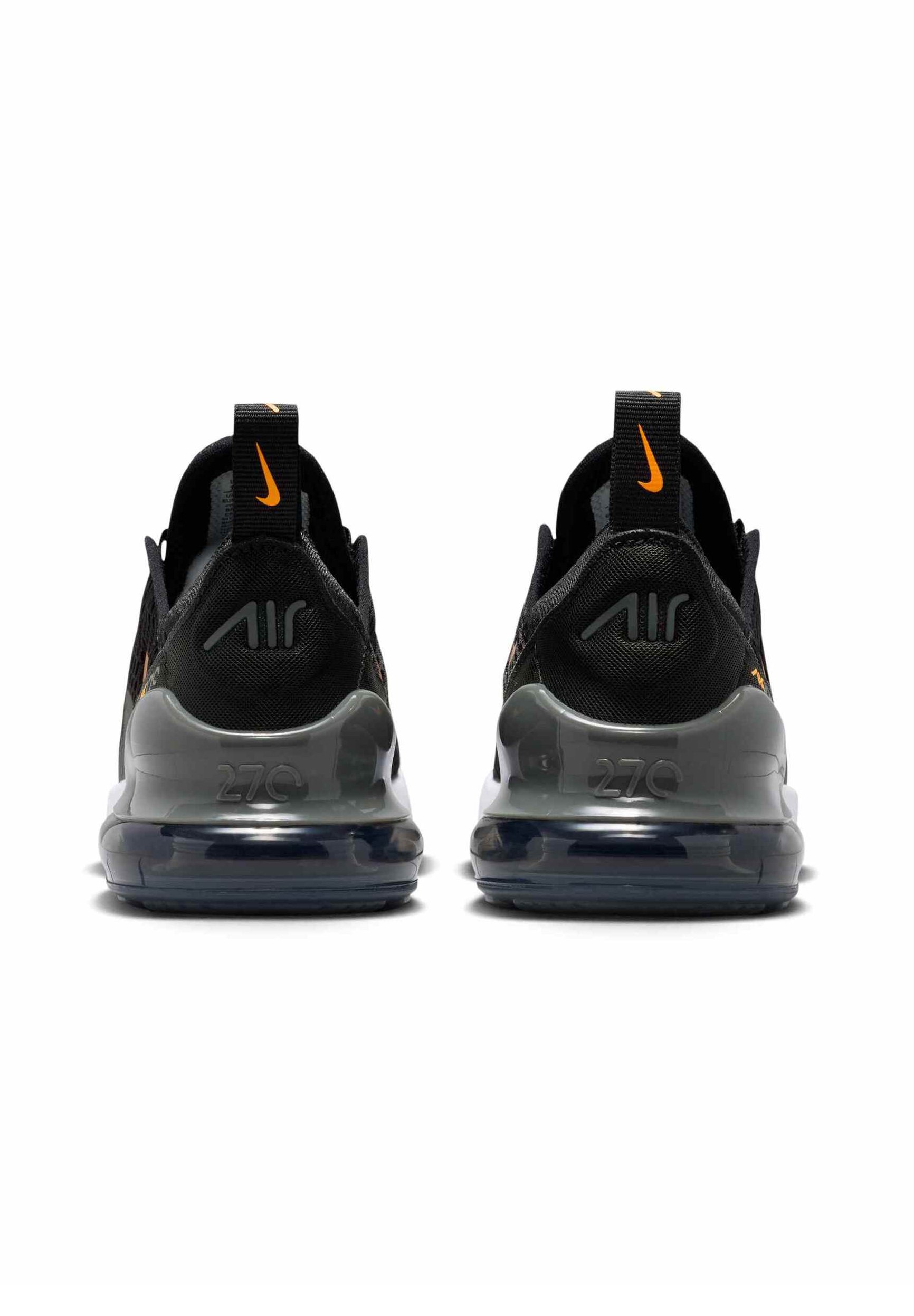 air max 270 black laser orange
