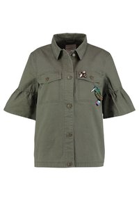 Esprit Jeansjacka - khaki