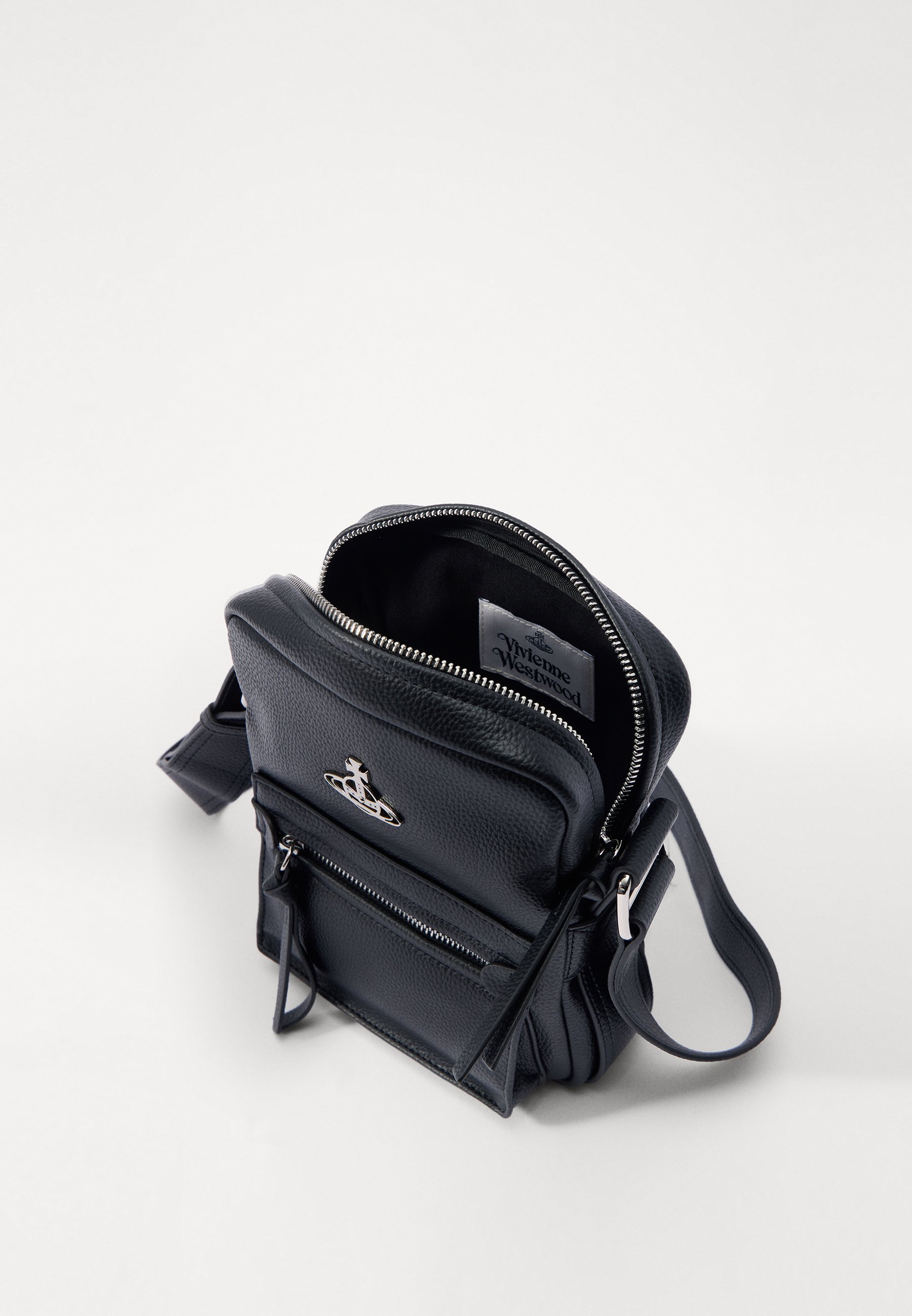 ショルダーバッグ [vivienne westwood] Black Fabric Jackson Cross Vivienne Westwood JACKSON SATCHEL UNISEX - Cross body bag