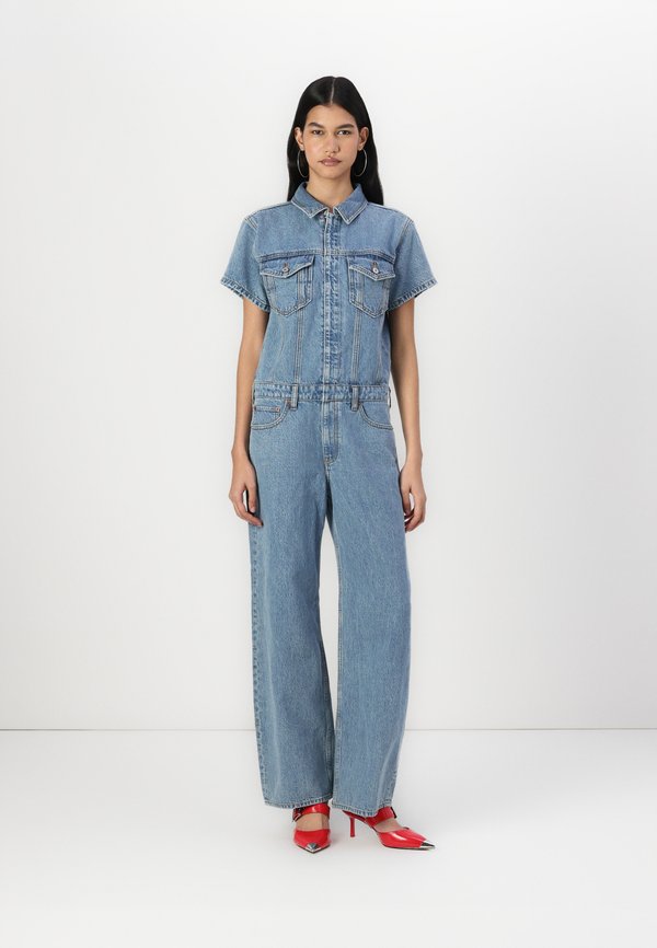Denim Jumpsuit - Jumpsuit - medium wash