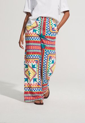 Next REGULAR FIT - WIDE PATTERNED - Housut - multi