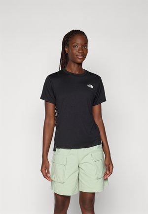 FLEX SHORT SLEEVES TEE - Sports T-shirt - black