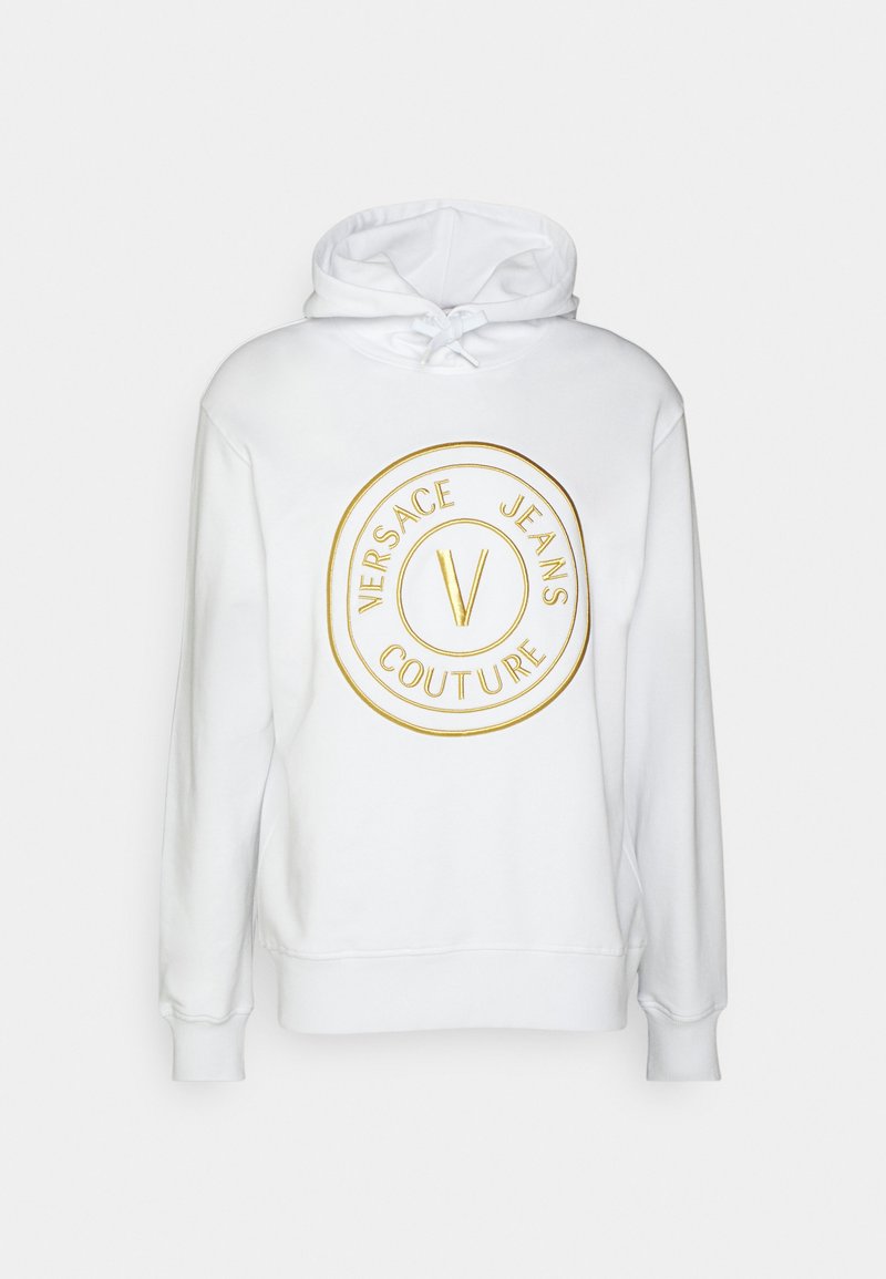 Versace Jeans Couture Sweatshirt - white/gold/white - Zalando.de