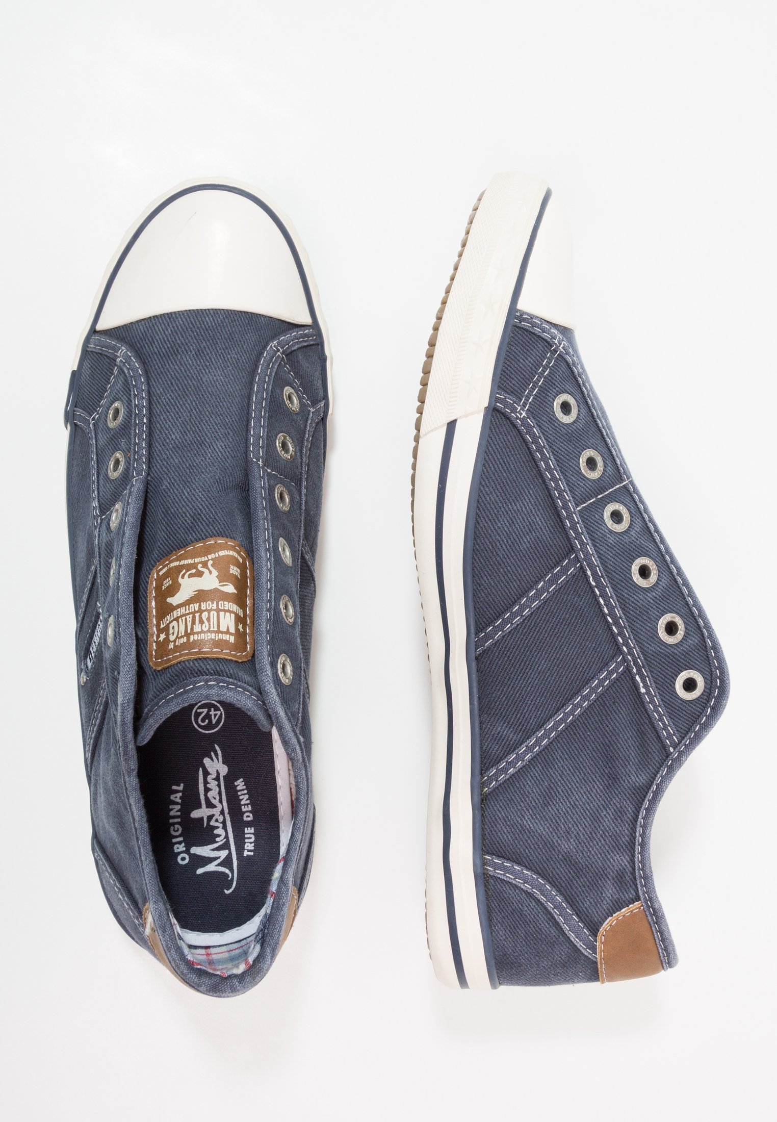 Mustang Slippers dunkelblau Zalando.no Mustang Joggesko dunkelblau Zalando.no