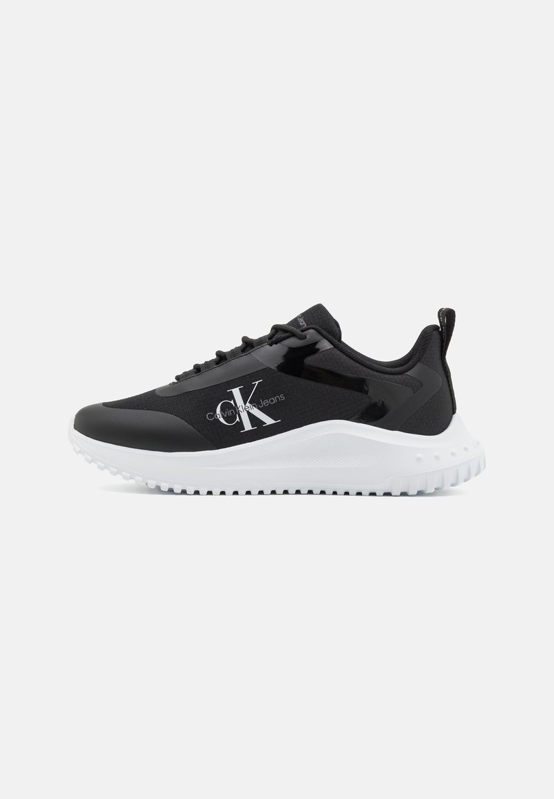 Calvin Klein Jeans RUNNER LACE - Sneakers basse - black/bright white