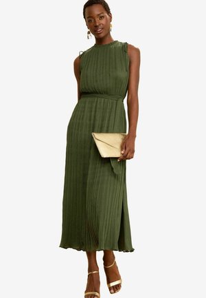 Love & Roses SLEEVELESS BELTED-REGULAR FIT - Maxikleid - khaki green
