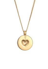 Elli HEART COIN - Halskæder - gold coloured