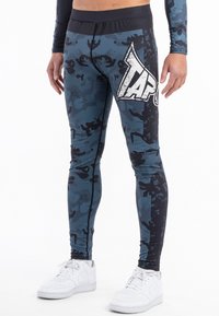 Tapout Spodnji deli trenirk - camo blue
