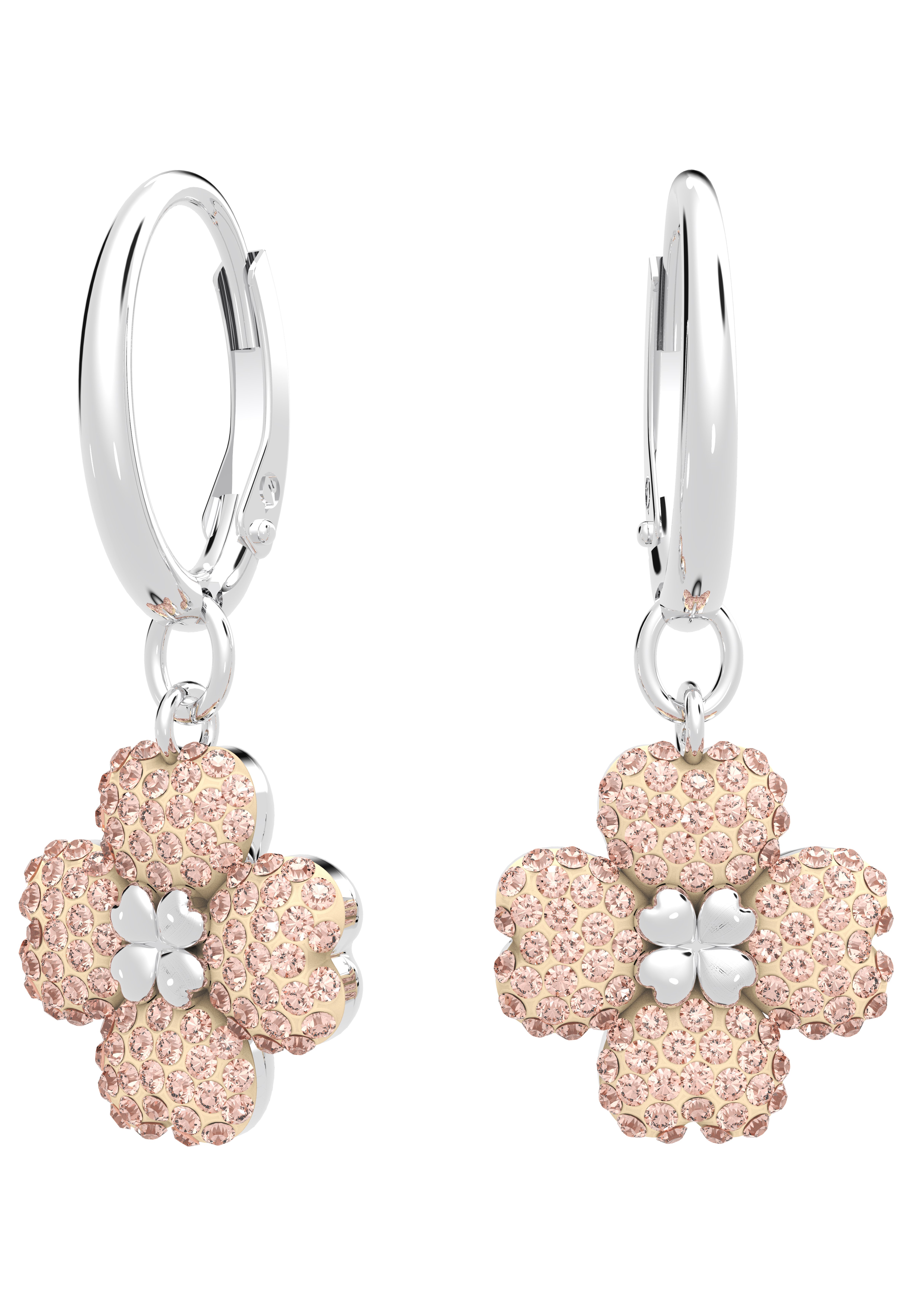 Swarovski Oorbellen - pink/donkerroze - Zalando.nl