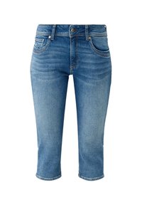 QS Jeansshorts - dark-blue denim