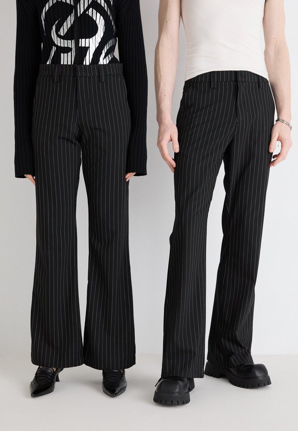 STACKED SUIT UNISEX - Trousers - pinstripe