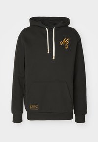 New Era SCRIPT LOGO - Felpa con cappuccio - black