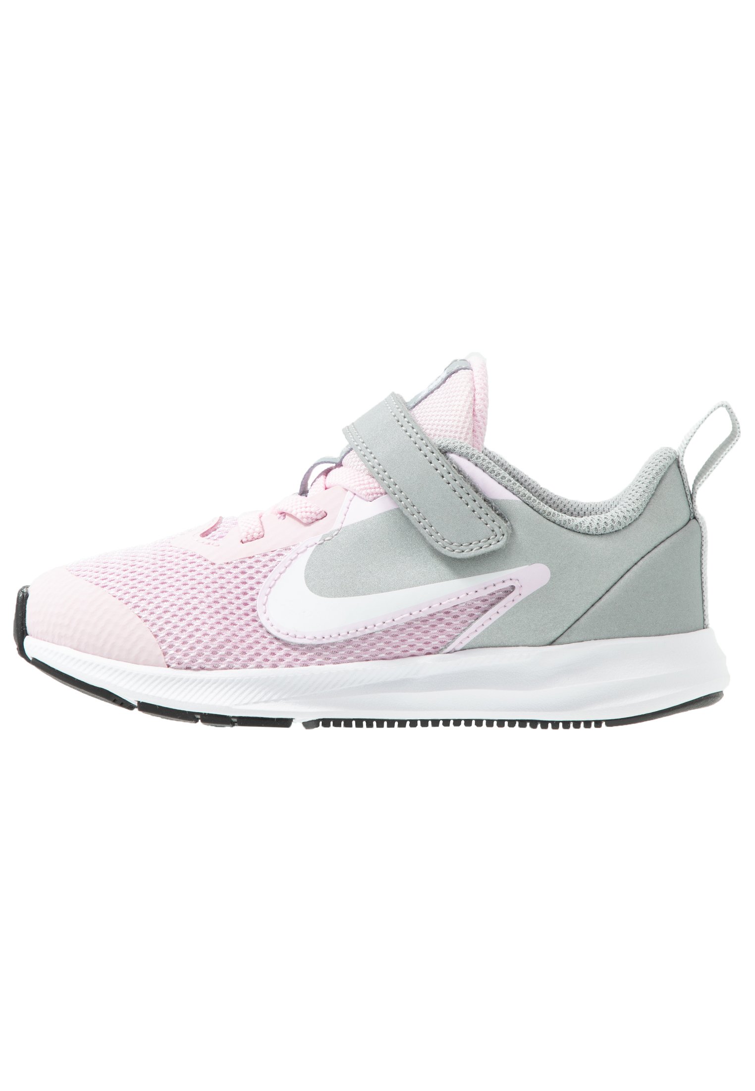 Nike Performance DOWNSHIFTER 9 - Scarpe running neutre - pink  foam/white/metallic silver/pure platinum/rosa - Zalando.it