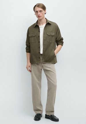 Massimo Dutti WITH POCKET DETAIL - Veste légère - khaki
