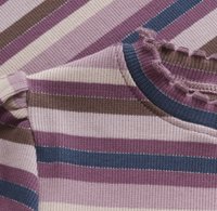 Minymo T-shirt med print - rose brown