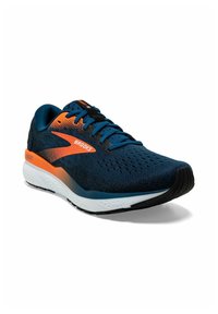 Brooks GHOST 16 - Scarpe da corsa su strada - blue opal black nasturtium
