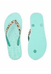 flip*flop ZEHENTRENNER EASY LEO - T-bar sandals - lt turquoise