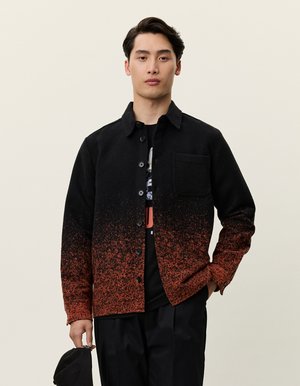 KALEB FADED OVERSHIRT - Krekls - potters clay orange