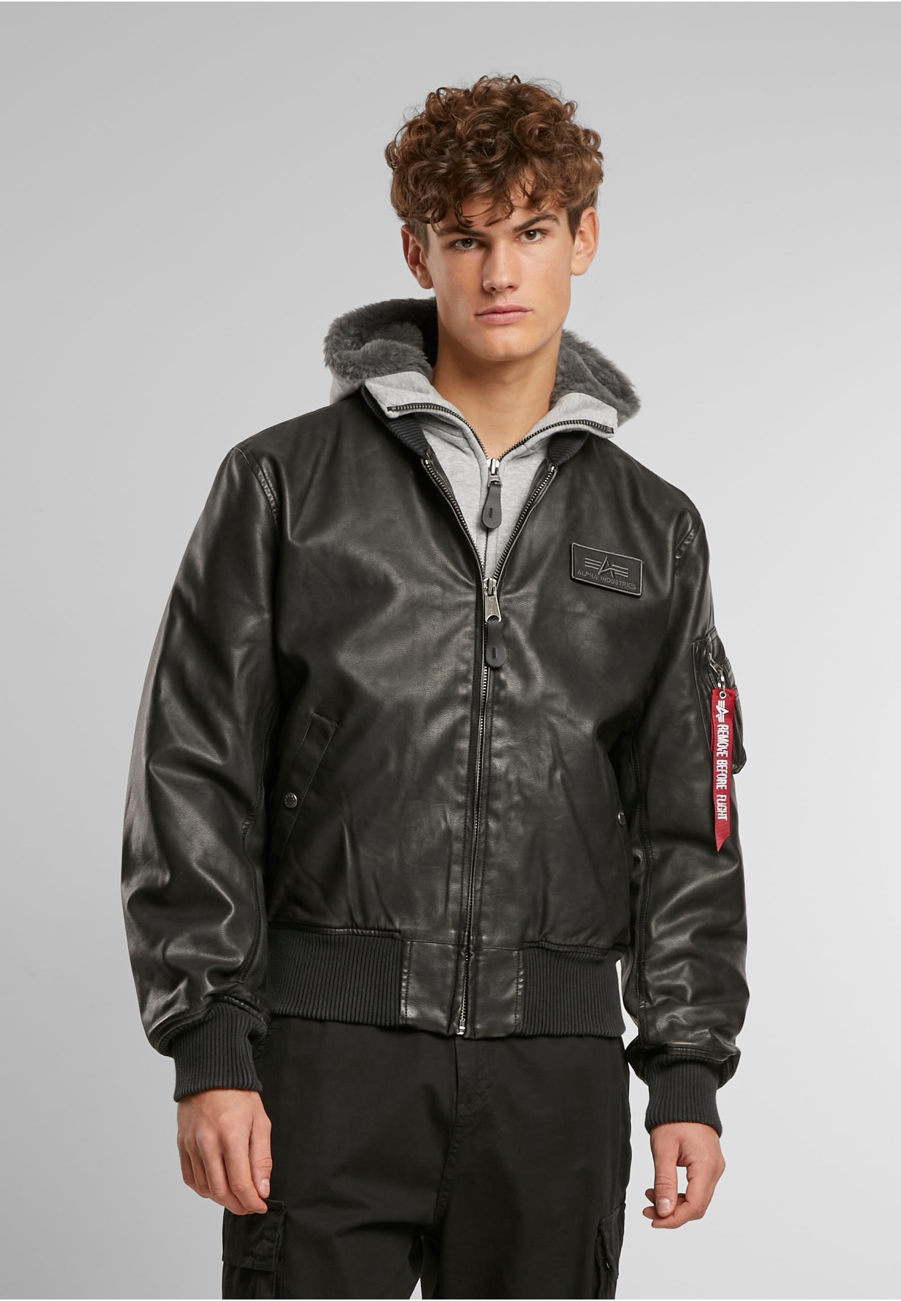 Alpha Industries MA-1 D-TEC FL - Bomber Jacket - black - Zalando