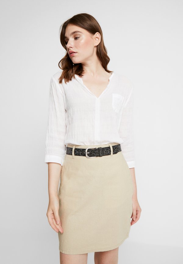 LEATHER LEO BELT - Belt - gray4