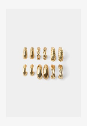 Bershka HOOP - Boucles d'oreilles - gold coloured