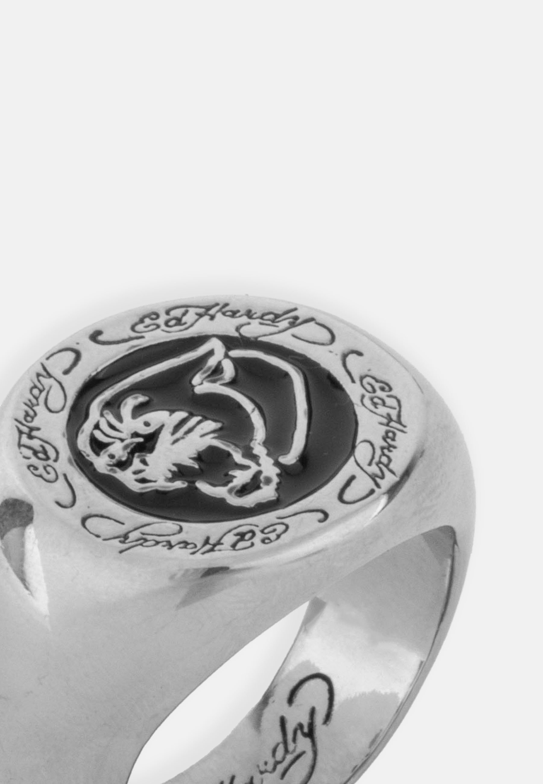 Ed Hardy PANTHER SIGNET リング Ed Hardy PANTHER SIGNET RING - Ring - silver-coloured