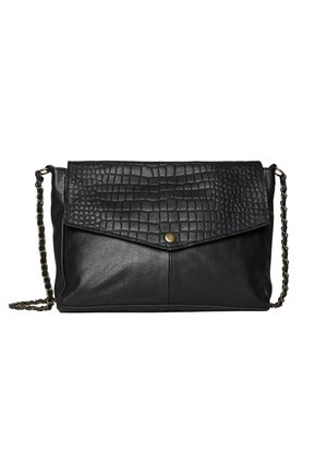 PCSIENNA - Sac bandoulière - black croco embo