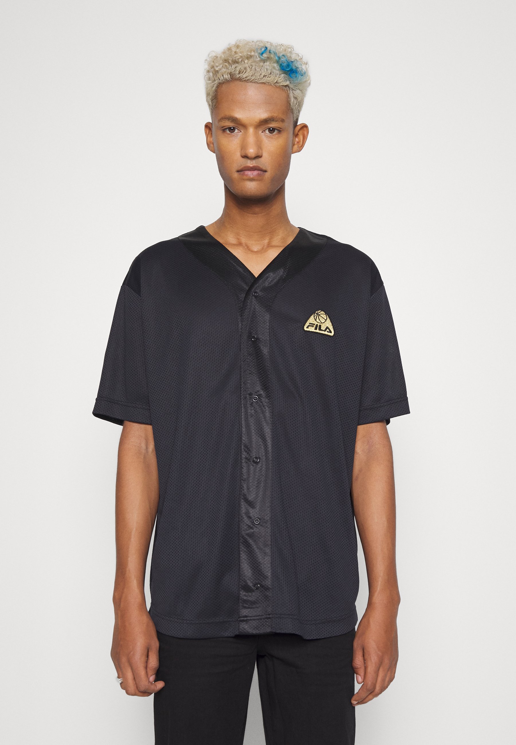 Fila JORDAN TEE - Print T-shirt - black 