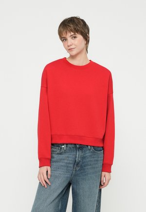 WEDGE SEAMED CREW - Melegítőfelső - modern red