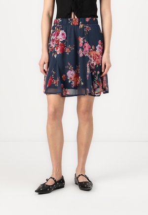 VIALIA MINI SKIRT - Mini skirt - mood indigo