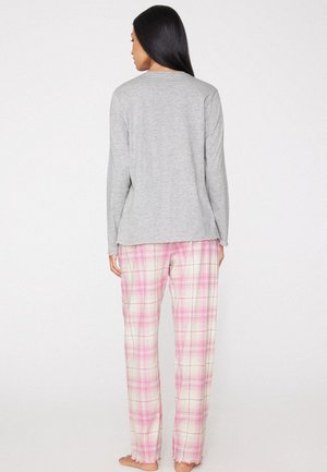 Tezenis, TEDDY PRINT - Conjunto de pijama - grey