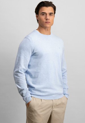 O-NECK AIR - Strikkegenser - summer breeze