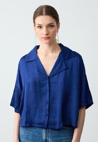 LOOSE FIT - Overhemdblouse - navy blue