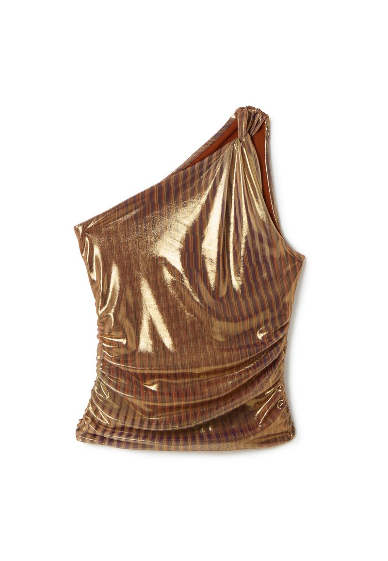 Stefanel Top goudkleurig