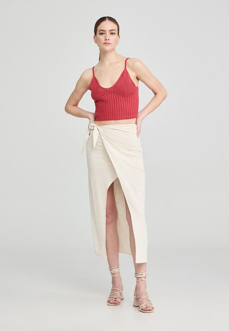 Gonna Pareo Zalando Terranova PAREO Gonna A Portafoglio Beige