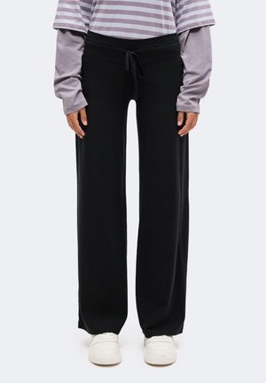 Hollister Co., WIDE LEG - Панталони - black