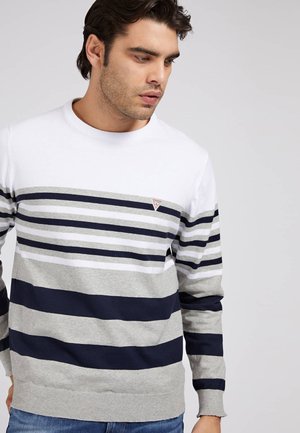 Sweatshirt - mehrfarbig, weiß